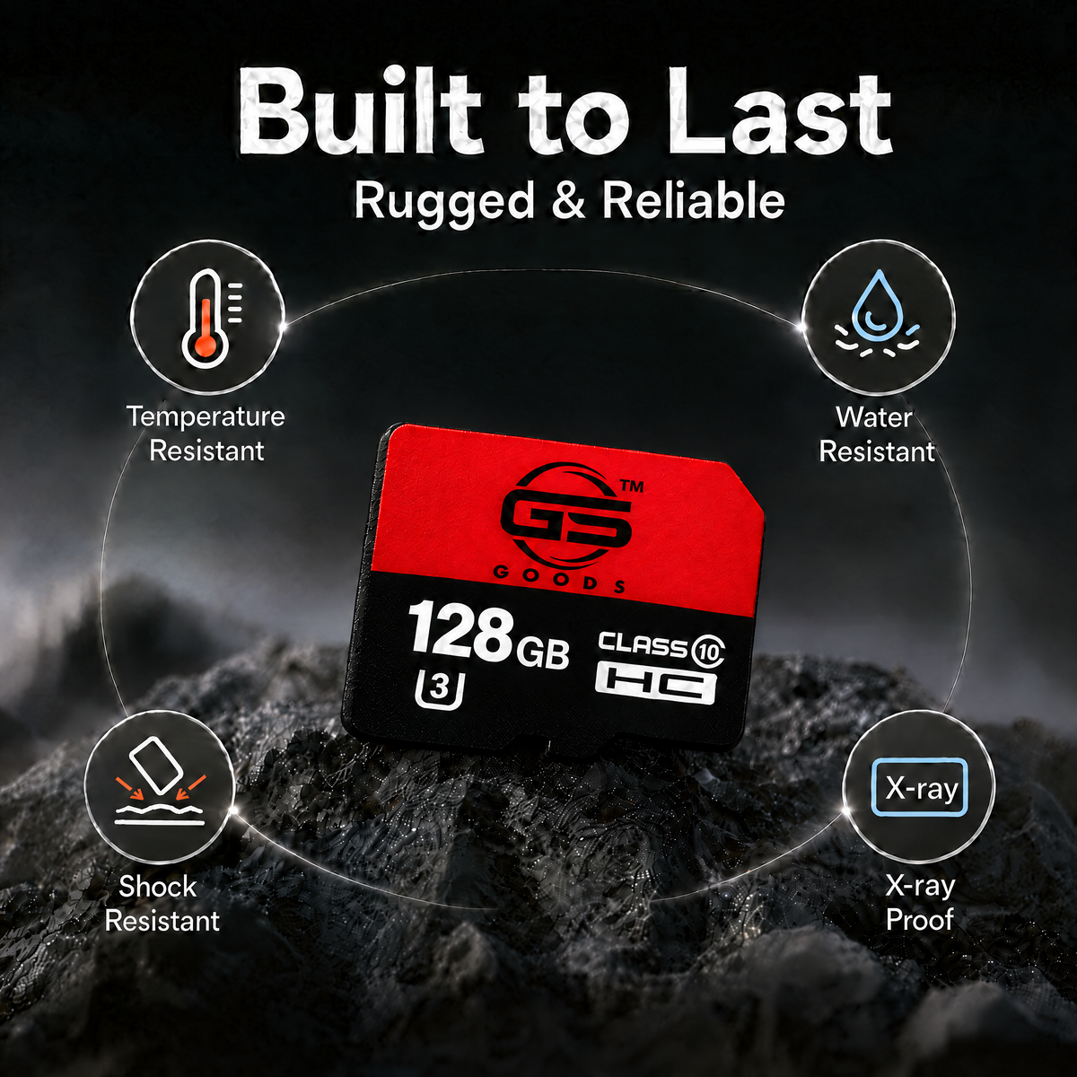 بطاقة Micro SD سعة 128 جيجابايت