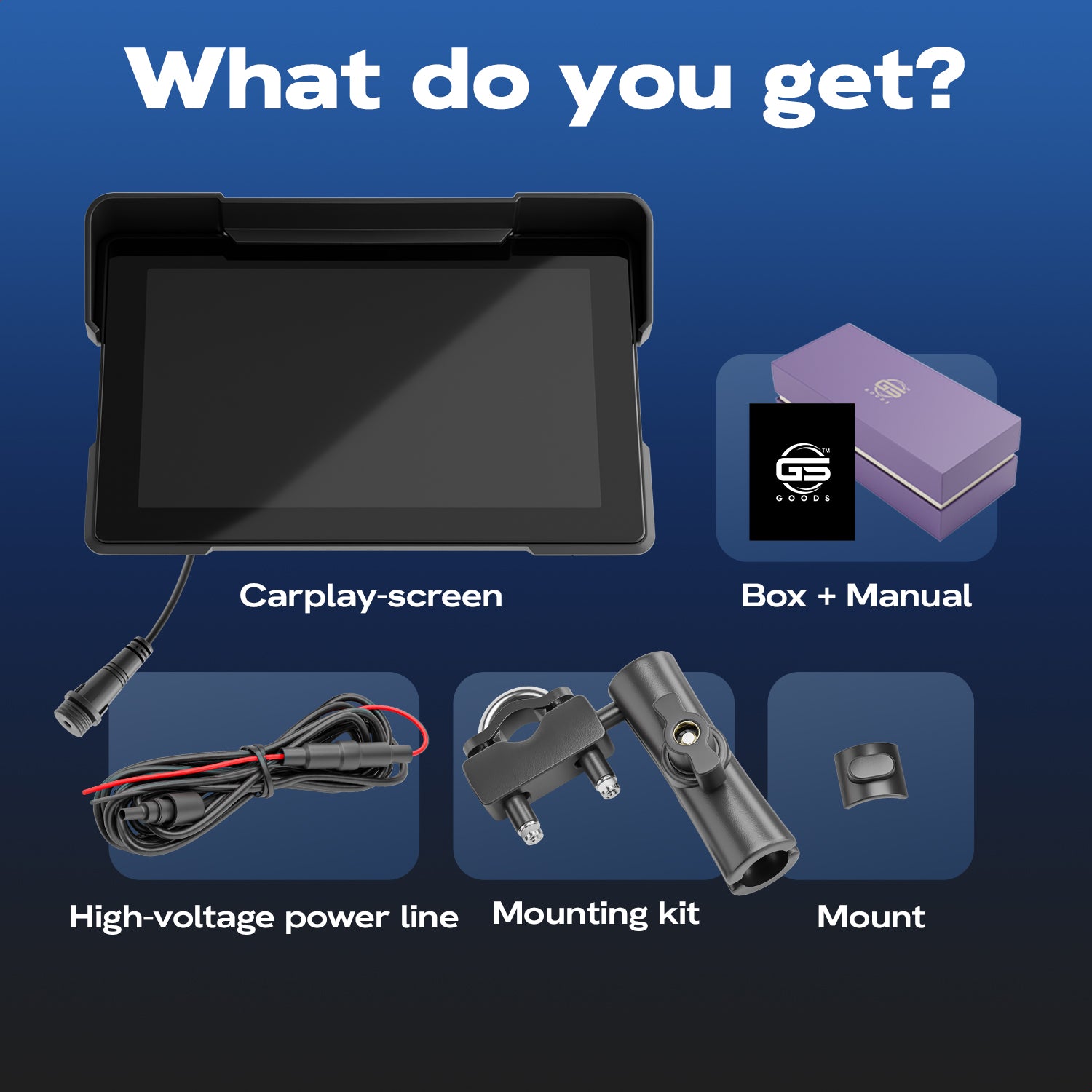 GS Goods Motor Carplay