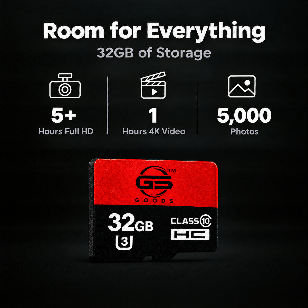 بطاقة Micro SD سعة 32 جيجابايت
