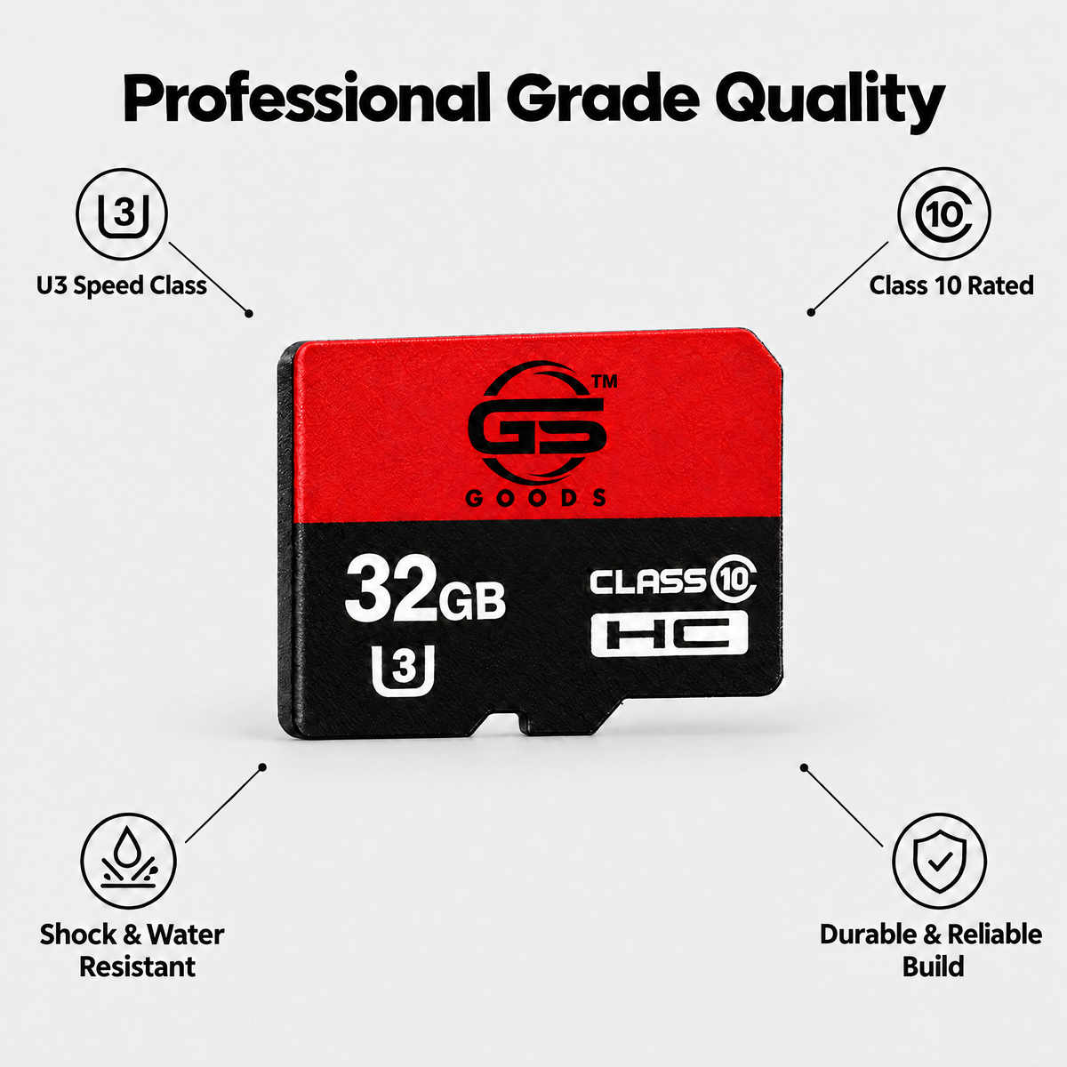 بطاقة Micro SD سعة 32 جيجابايت