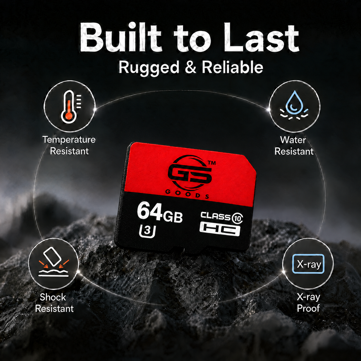 بطاقة Micro SD سعة 64 جيجابايت