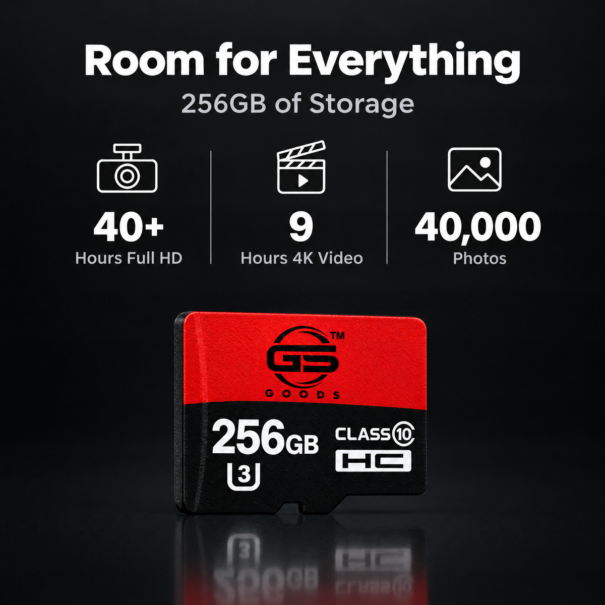 256GB Micro SD-kaart